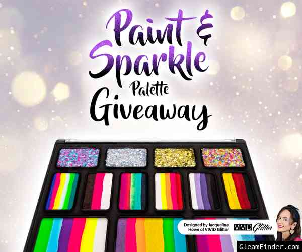 Paint and Sparkle Palette Giveaway