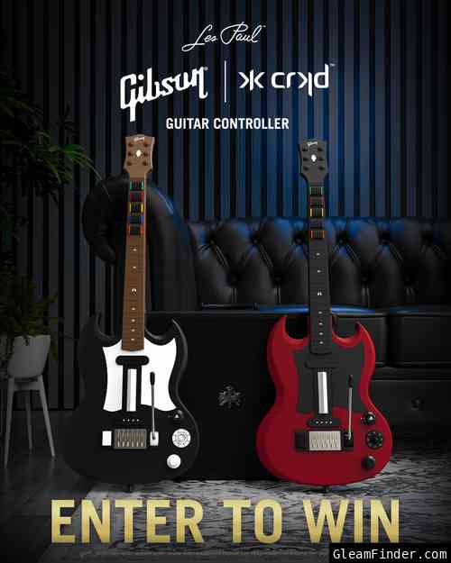 CRKD Gibson SG Guitar Controller Sweepstakes