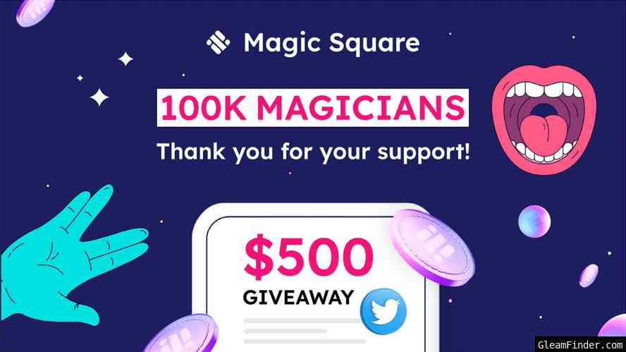 Magic Square Celebrates 100K Twitter Followers