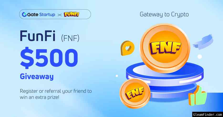 Startup x FunFi (FNF) $500 Giveaway NG