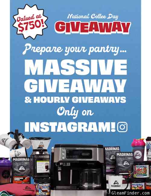 Madrinas National Coffee Day Giveaway