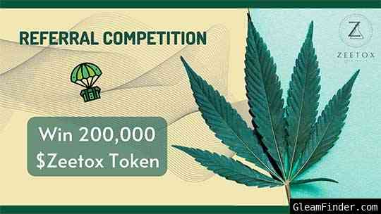 200,000 $ZEETOX REFERRAL COMPETITION