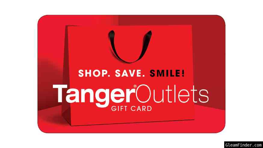 Tanger Outlets Gift Card Package