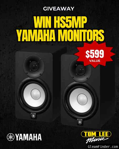 ENTER-TO-WIN HS5MP YAMAHA Monitors