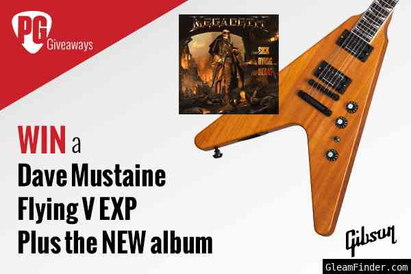 Gibson Dave Mustaine Flying V EXP + Album