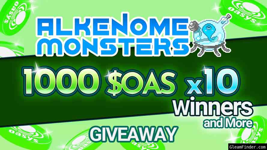ALKEMON Giveaway Campaign #Oasys #HomeVerse