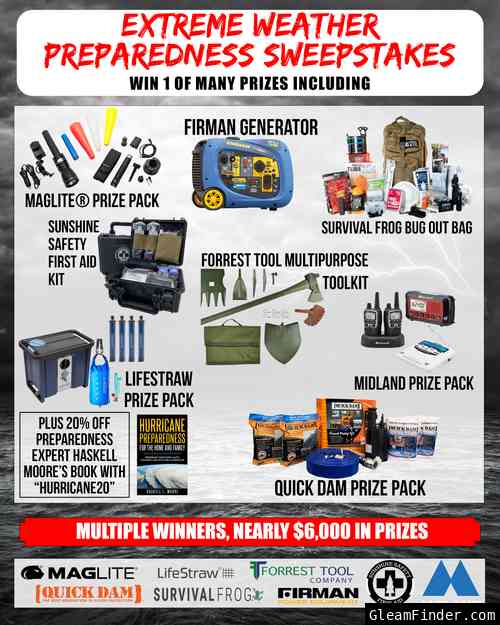 Extreme Weather Preparedness GIVEAWAY