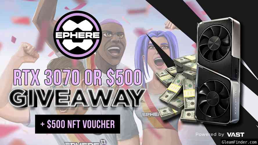 Ephere Football | RTX 3070 or $500 Giveaway Sep 20th - Oct 20th