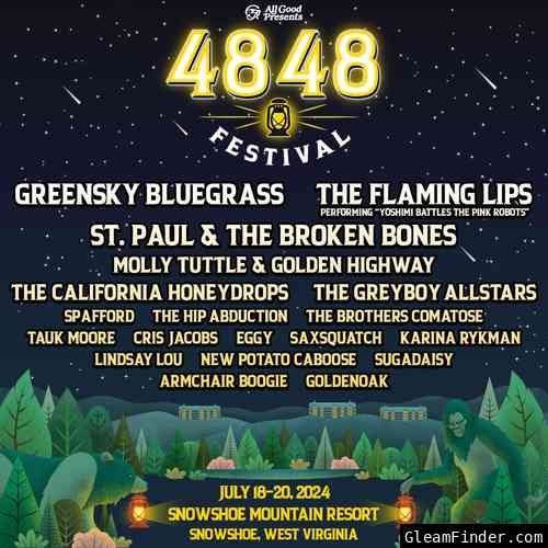 4848 Festival Ultimate GA Package Sweepstakes