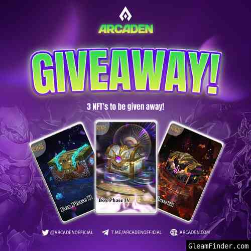 Arcaden x DuelistKing NFT Giveaway Lucky Draw!