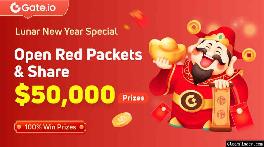 Lunar New Year - $50,000 Red Packet Airdrop