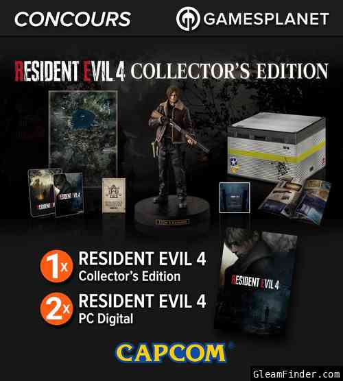 Gagnez l'édition collector de Resident Evil 4 ou une clé PC