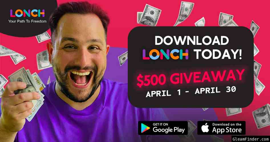 $500 CASH MrHumanity Giveaway Sponsored by LONCH