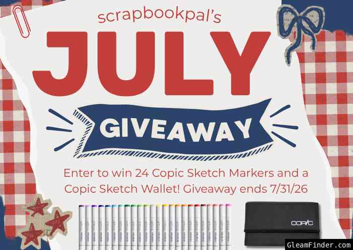24 Copic Sketch Markers + Copic Wallet - July 2026