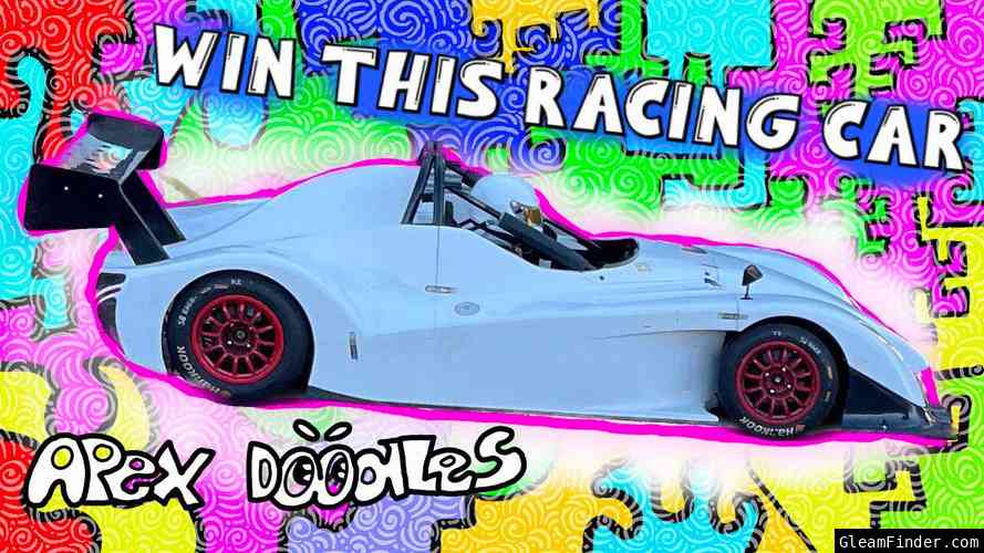 Win the Apex Doodles Racing Car!