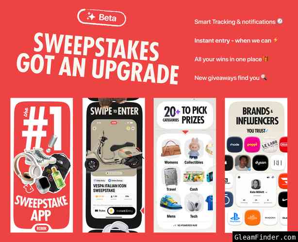 $100 Visa Gift Card from Robin: Sweepstakes & Giveaways
