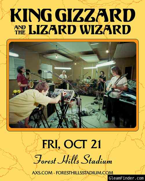 King Gizzard at Forest Hills Stadium Giveaway