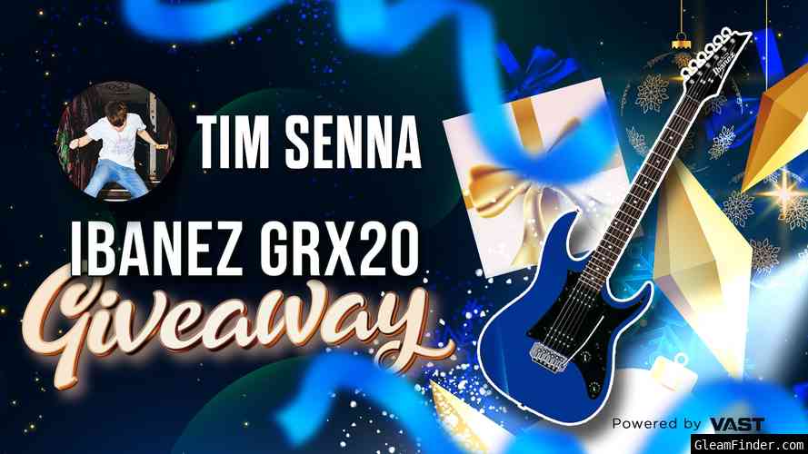 Tim Senna | Ibanez GRX20 Electric Guitar Giveaway Jan 2nd - Feb 1st