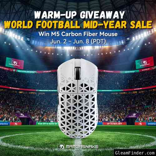 MAMBASNAKE Mid -Year Sale Warm-up Giveaway
