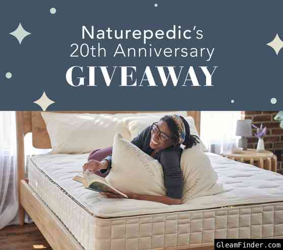 Naturepedic's 20th Anniversary Giveaway