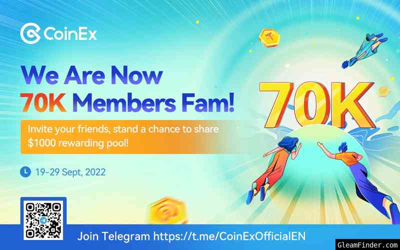 CoinEx 70k Members Celebration