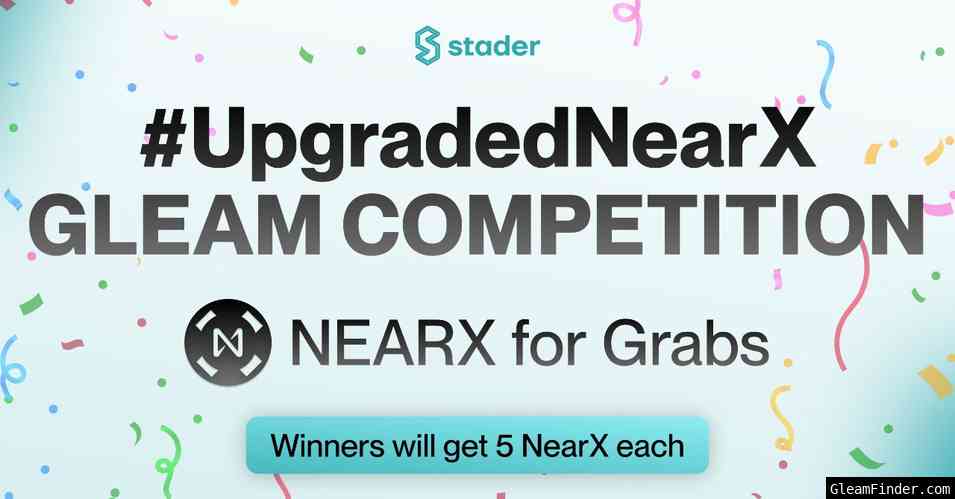 StaderLabs #UpgradedNearX Launch