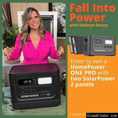 Geneverse Fall Into Power Giveaway with Kathryn Emery