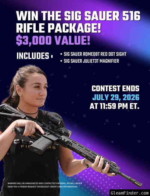Win The Sig Sauer 516 Rifle Package