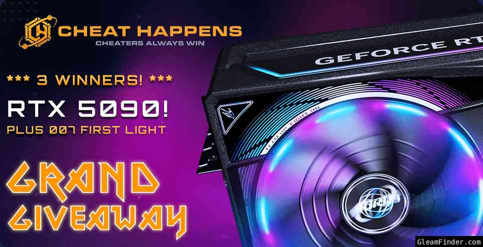 Cheat Happens GIGABYTE AORUS RTX 5090 Giveaway