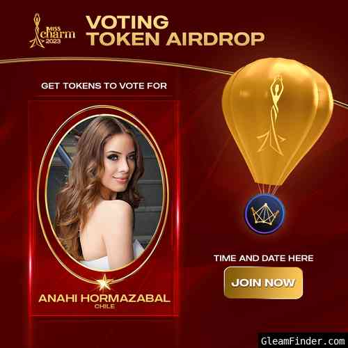 MISS CHARM Chile 2023 - MBC TOKEN AIRDROP FOR VOTING!