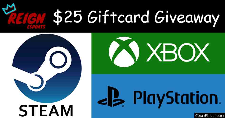 $25 Gaming Gift Card Giveaway