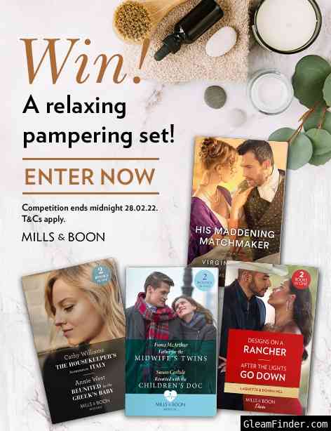 Win a relaxing pampering gift set!