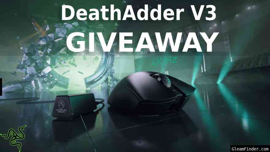 Rogue Razer DeathAdder V3 Giveaway