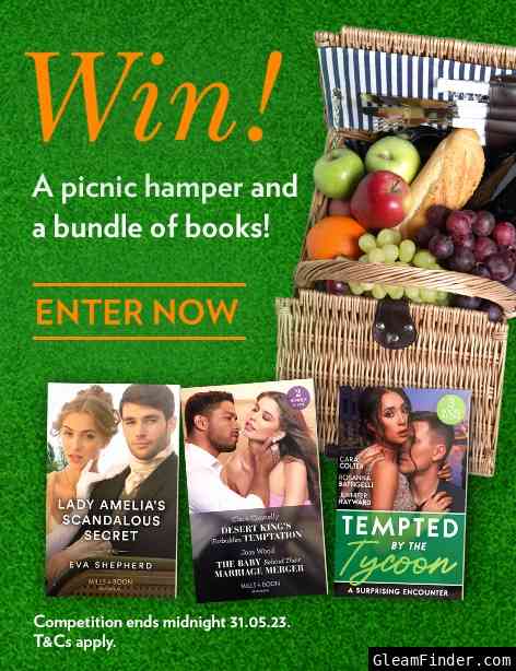Win a picnic hamper and a bundle of books!