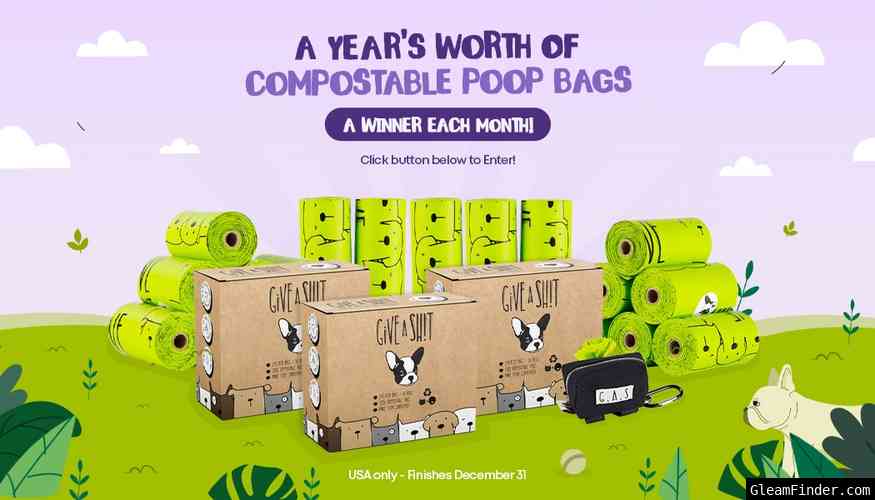 One Year Of Compostable Poop Bags 2023