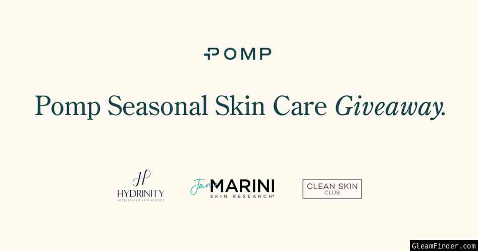 Pomp Seasonal Skin Care Giveaway