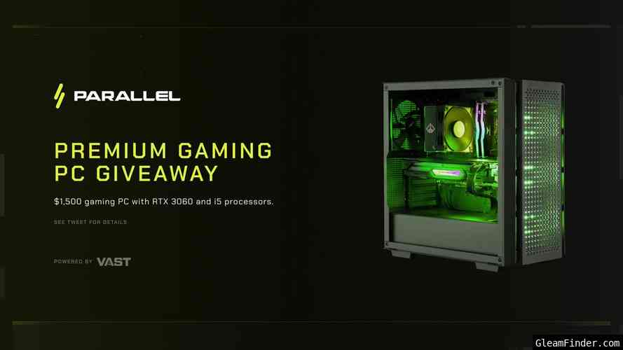 Parallel | $1,500 RTX 3060 Gaming PC Giveaway Jan 11th - Feb 10th