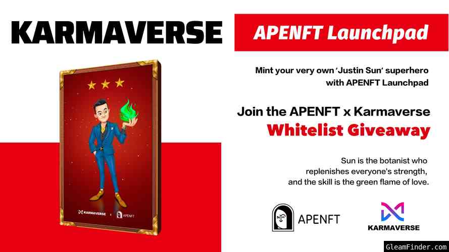 APENFT x Karmaverse Whitelist Giveaway Campaign-SC