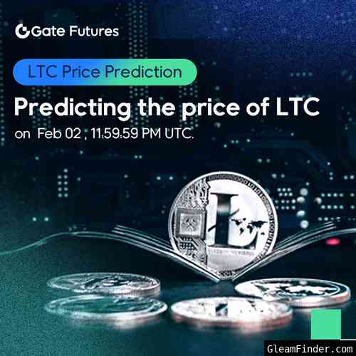 Gate.io Futures | $LTC Price Prediction| win $75