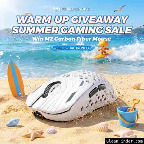 MAMBASNAKE Summer Gaming Sale Warm-up Giveaway
