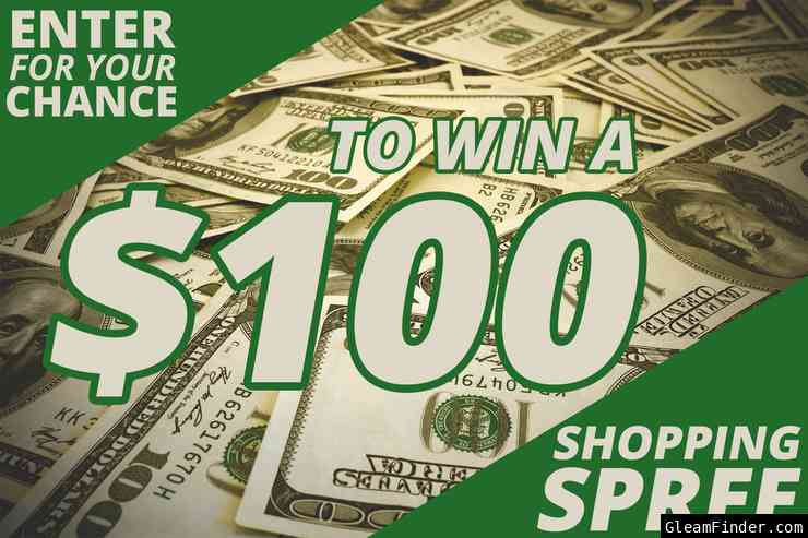 Win a $100 Shopping Spree!