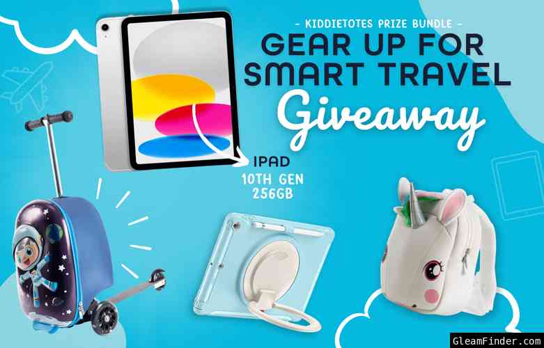 Kiddietotes Gear Up For Smart Travel Giveaway