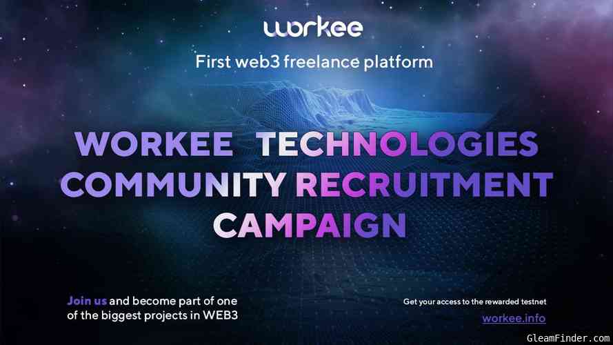 Workee Technologies Community Recuriment Campaign
