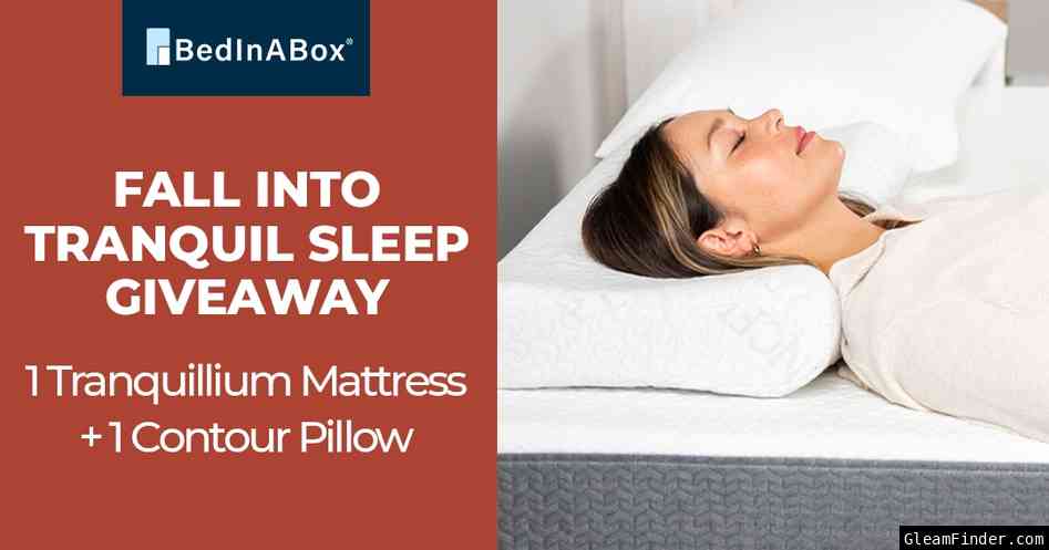 Fall Into Tranquil Sleep Giveaway