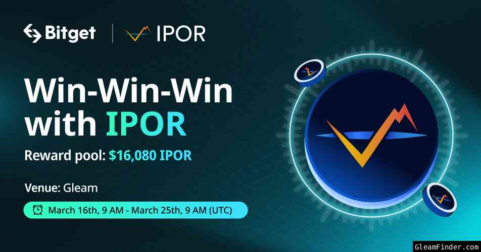 Win-Win-Win with IPOR, $16080 in IPOR to Grab!