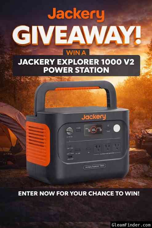 Win a Jackery 1000 V2 Power Station