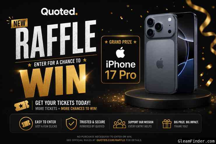 Quoted iPhone 17 Pro Giveaway