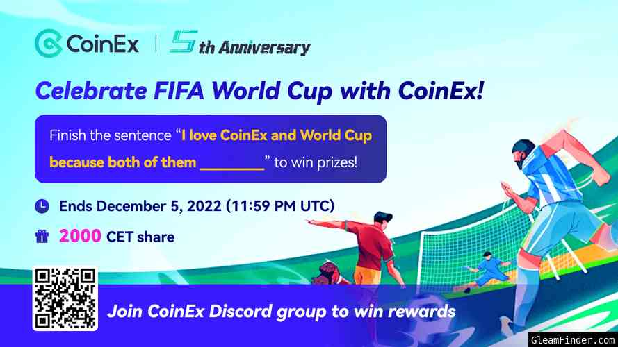 Celebrate FIFA World Cup With CoinEx