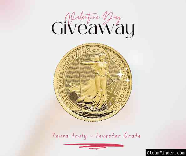 Valentine's Day Gold Coin Giveaway