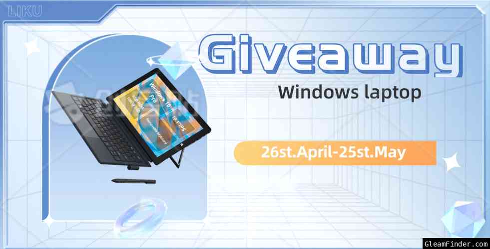 Win a 2in1 Windows Laptop